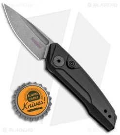 Kershaw Launch 9 Automatic Knife Black (1.8" Working Finish) 7250 -Kershaw Shop Kershaw Launch 9 Auto Black Working Finish 7250 BHQ 94066 jr bottlecap