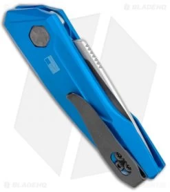Kershaw Launch 9 Automatic Knife Blue (1.8" Working) 7250BLUSW -Kershaw Shop Kershaw Launch 9 Auto Blue Working KER7250BLUSW BHQ 113299 jr side