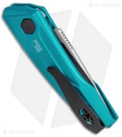 Kershaw Launch 9 Automatic Knife Teal (1.8" Working) 7250TEALSW -Kershaw Shop Kershaw Launch 9 Auto Blue Working KER7250TEALSW BHQ 115103 jr side