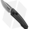 Kershaw Launch 9 Automatic Knife Drop Point Gray Aluminum (1.8" Stonewash)
