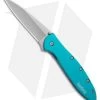 Kershaw Leek Assisted Opening Knife Teal (3" Bead Blast) 1660TEAL