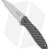 Kershaw Leek Assisted Opening Knife Carbon Fiber (3" Stonewash) 1660CF