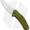 Kershaw Link 20CV Drop Point Knife Olive Al (3.25" Stonewash) 1776OLSW