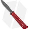 Kershaw Lucha Balisong Butterfly Knife Red (4.5" Blackwash) 5150RDBW