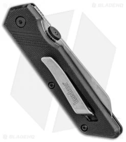 Kershaw Mixtape Liner Lock Knife Black GFN (3.1" Stonewash) 2050 -Kershaw Shop Kershaw Mixtape LL Black GFN SW 2050 BHQ 94088 jr side