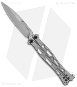 Kershaw Moonsault Balisong Butterfly Knife Stainless Steel (4.6" Stonewash)