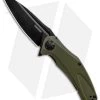 Kershaw Natrix XL Sub-Frame Lock Knife OD Green G-10 (3.75" Black) 7008OLBLK