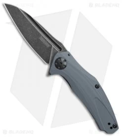 Kershaw Natrix A/O Knife Gray G-10 (3.25" BlackWash) 7007GRYBW