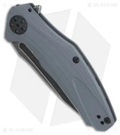 Kershaw Natrix A/O Knife Gray G-10 (3.25" BlackWash) 7007GRYBW -Kershaw Shop Kershaw Natrix AO Gray G10 Blackwash BHQ 82057 er spine