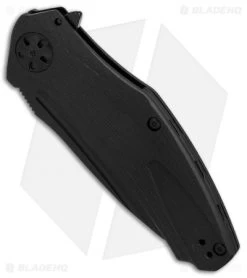 Kershaw Natrix Assisted Opening Sub-Frame Lock Knife Black G-10 (3.25" Black) 6 Kershaw Natrix Assisted Opening Sub-Frame Lock Knife Black G-10 (3.25" Black) -Kershaw Shop Kershaw Natrix Black G10 black BHQ 80569 er spine 1