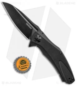Kershaw Natrix XL Sub-Frame Lock Knife Black G-10 (3.75" Black) 7008BLK -Kershaw Shop Kershaw Natrix XL Sub FL Black G 10 Black 7008BLK BHQ 92275 jr bottlecap 2