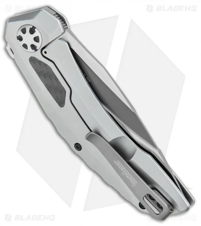 Kershaw Norad Frame Lock Knife Stainless Steel (3.25" Satin) 5510 3 Kershaw Norad Frame Lock Knife Stainless Steel (3.25" Satin) 5510 - Image 3