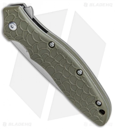 Kershaw Oso Sweet Assisted Opening Knife OD Green (3" Stonewash) 1830ODSW 2 Kershaw Oso Sweet Assisted Opening Knife OD Green (3" Stonewash) 1830ODSW - Image 2