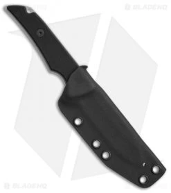 Kershaw Premium Skyline Fixed Blade Knife Black G-10 (3.1" S30V Stonewash) -Kershaw Shop Kershaw Premium Skyline black G10 sw BHQ 14127 er sheath
