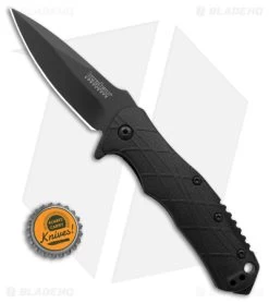 Kershaw RJ Tactical 3.0 Assisted Opening Knife (2.875" Black) 1987 -Kershaw Shop Kershaw RJ Tactical 3 Assisted Opening KNife 2in Black 1987 td size