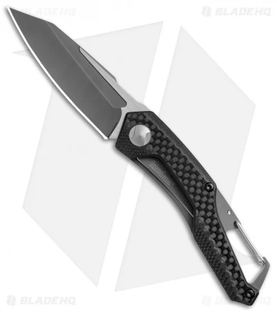 Kershaw Reverb Frame Lock Knife Carabiner Carbon Fiber/G-10 (2.5" Two-Tone) 1220 1 Kershaw Reverb Frame Lock Knife Carabiner Carbon Fiber/G-10 (2.5" Two-Tone) 1220
