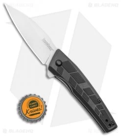 Kershaw Rhetoric Assisted Opening Knife Black GFN (3" Bead Blast) -Kershaw Shop Kershaw Rhetoric A O 1342X BHQ 112279 LS Bottlecap