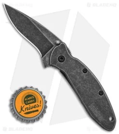Kershaw Scallion Assisted Opening Knife Blackwash (2.25" Black) 1620FLBW 7 Kershaw Scallion Assisted Opening Knife Blackwash (2.25" Black) 1620FLBW -Kershaw Shop Kershaw Scallion Assisted Opening Knife Blackwash 2in Black BHQ 164958 td size