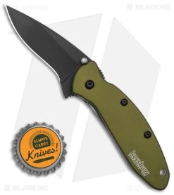 Kershaw Scallion Assisted Opening Knife Olive (2.25" Black) 1620OLBLK 7 Kershaw Scallion Assisted Opening Knife Olive (2.25" Black) 1620OLBLK -Kershaw Shop Kershaw Scallion Assisted Opening Knife Olive 2in Black BHQ 11769 td size