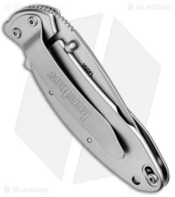 Kershaw Scallion Frame Lock Assisted Opening Knife (2.25" Bead Blast) 1620FL -Kershaw Shop Kershaw Scallion BB 1620FL BHQ 2823 jr side 2