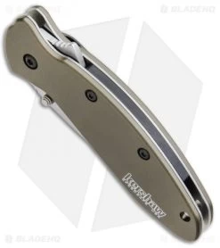 Kershaw Shop -Kershaw Shop Kershaw Scallion Olive Green 1620OL BHQ 14805 jr spine 2