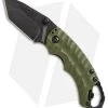 Kershaw Shuffle II Tanto Liner Lock Knife OD Green (2.25" BlackWash) 8750TOLBW