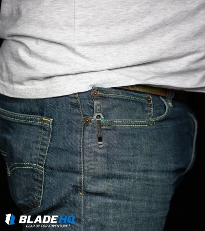 Kershaw Shuffle II Tanto Liner Lock Knife Black (2.25" BlackWash) 8750TBLKBW 3 Kershaw Shuffle II Tanto Liner Lock Knife Black (2.25" BlackWash) 8750TBLKBW - Image 3