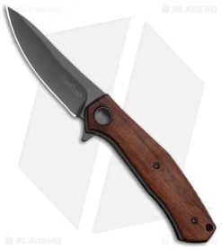 Kershaw Sinkevich Concierge Liner Lock Knife Wood (3.25" Gray) 4020WOOD