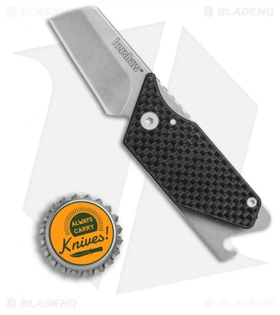 Kershaw Sinkevich Pub Friction Lock Knife Carbon Fiber (1.6" Stonewash) 4036CF 4 Kershaw Sinkevich Pub Friction Lock Knife Carbon Fiber (1.6" Stonewash) 4036CF - Image 4