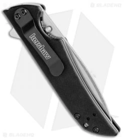 Kershaw Skyline Liner Lock Knife Black G-10 (3.125" Stonewash) 1760 -Kershaw Shop Kershaw Skyline Black SW 1760 BHQ 8520 jr side 2