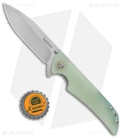 Kershaw Skyline Exclusive Knife Natural Jade G-10 (3.1" SW 20CV) -Kershaw Shop Kershaw Skyline Knife 20CV Natural Jade G 10 SW Exclusive BHQ 49879 jr bottlecap