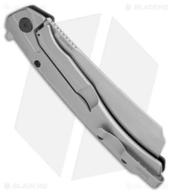 Kershaw Strata Cleaver Frame Lock Knife Black G-10 (4" Stonewash) 2078 -Kershaw Shop Kershaw Strata Cleaver Knife Black SW BHQ 178511 jr side