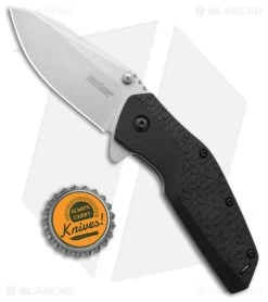 Kershaw Swerve Assisted Opening Knife Black (3" Stonewash) 3850 7 Kershaw Swerve Assisted Opening Knife Black (3" Stonewash) 3850 -Kershaw Shop Kershaw Swerve Assisted OPening Knife SW BHQ 14801 jr bottlecap