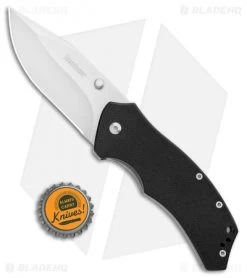 Kershaw Tension Liner Lock Knife Black G-10 (3.1" Satin) -Kershaw Shop Kershaw Tenstion LL Black G 10 Satin KS1490 BHQ 100763 jr bottlecap