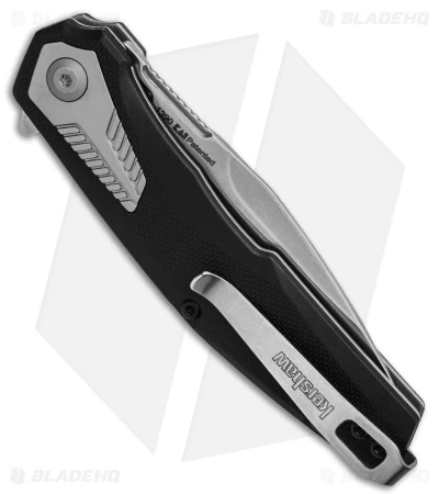 Kershaw Tremolo Spring Assisted Opening Knife Black GFN (3.1" Stonewash) 3 Kershaw Tremolo Spring Assisted Opening Knife Black GFN (3.1" Stonewash) - Image 3