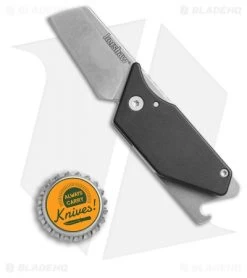 Kershaw Sinkevich Pub Friction Lock Knife Black G-10 (1.6" Stonewash) 4036BLK -Kershaw Shop Kershaw sinkevich Pub Friction lock black sw 4036BLK BHQ 52199 er size