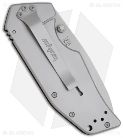 Kershaw One Ton Frame Lock Knife (3.5" Bead Blast) 1447 2 Kershaw One Ton Frame Lock Knife (3.5" Bead Blast) 1447 - Image 2