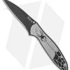 Kershaw Leek Assisted Opening Knife Spider Overlay (3" Black) 1660SPCKT