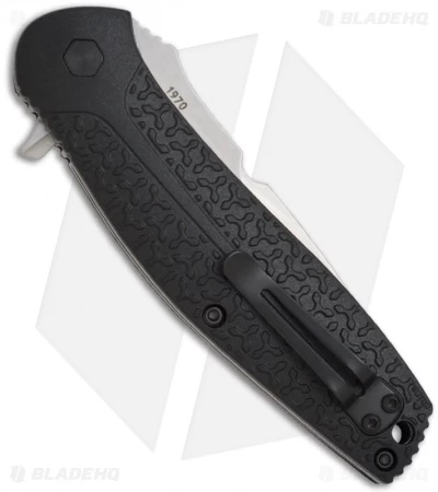 Kershaw Burst Assisted Opening Knife (3" Stonewash Serr) 1970ST 2 Kershaw Burst Assisted Opening Knife (3" Stonewash Serr) 1970ST - Image 2