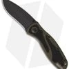Kershaw Blur Assisted Opening Knife Olive (3.375" Black) 1670OLBLK