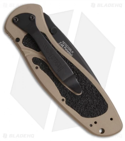 Kershaw Blur Assisted Opening Knife Desert Sand (3.375" Black) 1670DSBLK 2 Kershaw Blur Assisted Opening Knife Desert Sand (3.375" Black) 1670DSBLK - Image 2