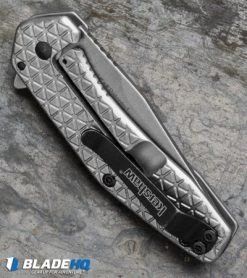 Kershaw Cathode Assisted Opening Flipper Knife (2.25" Stonewash) 1324 -Kershaw Shop kershaw cathode sw 1324 BHQ 34425 er side