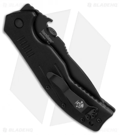 Kershaw Emerson CQC-8K Tanto Liner Lock Knife (3.5" Black) 6044TBLK 2 Kershaw Emerson CQC-8K Tanto Liner Lock Knife (3.5" Black) 6044TBLK - Image 2