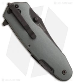 Kershaw Funxion EMT Assisted Opening Knife (3" Black Serr) 8100GRYST -Kershaw Shop kershaw funxion emt 8100gryst c