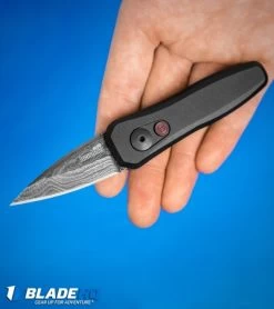 Kershaw Launch 4 CA Legal Automatic Knife (1.9" Damascus) BHQ Exclusive -Kershaw Shop kershaw launch 4 damascus blk BHQ 67750 dl
