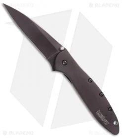 Kershaw Leek Assisted Opening Knife (3" Brown) 1660BRN