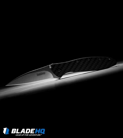 Kershaw Leek Assisted Opening Knife Carbon Fiber (3" Stonewash) 1660CF 5 Kershaw Leek Assisted Opening Knife Carbon Fiber (3" Stonewash) 1660CF - Image 5