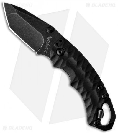 Kershaw Shuffle II Tanto Liner Lock Knife Black (2.25" BlackWash) 8750TBLKBW 1 Kershaw Shuffle II Tanto Liner Lock Knife Black (2.25" BlackWash) 8750TBLKBW